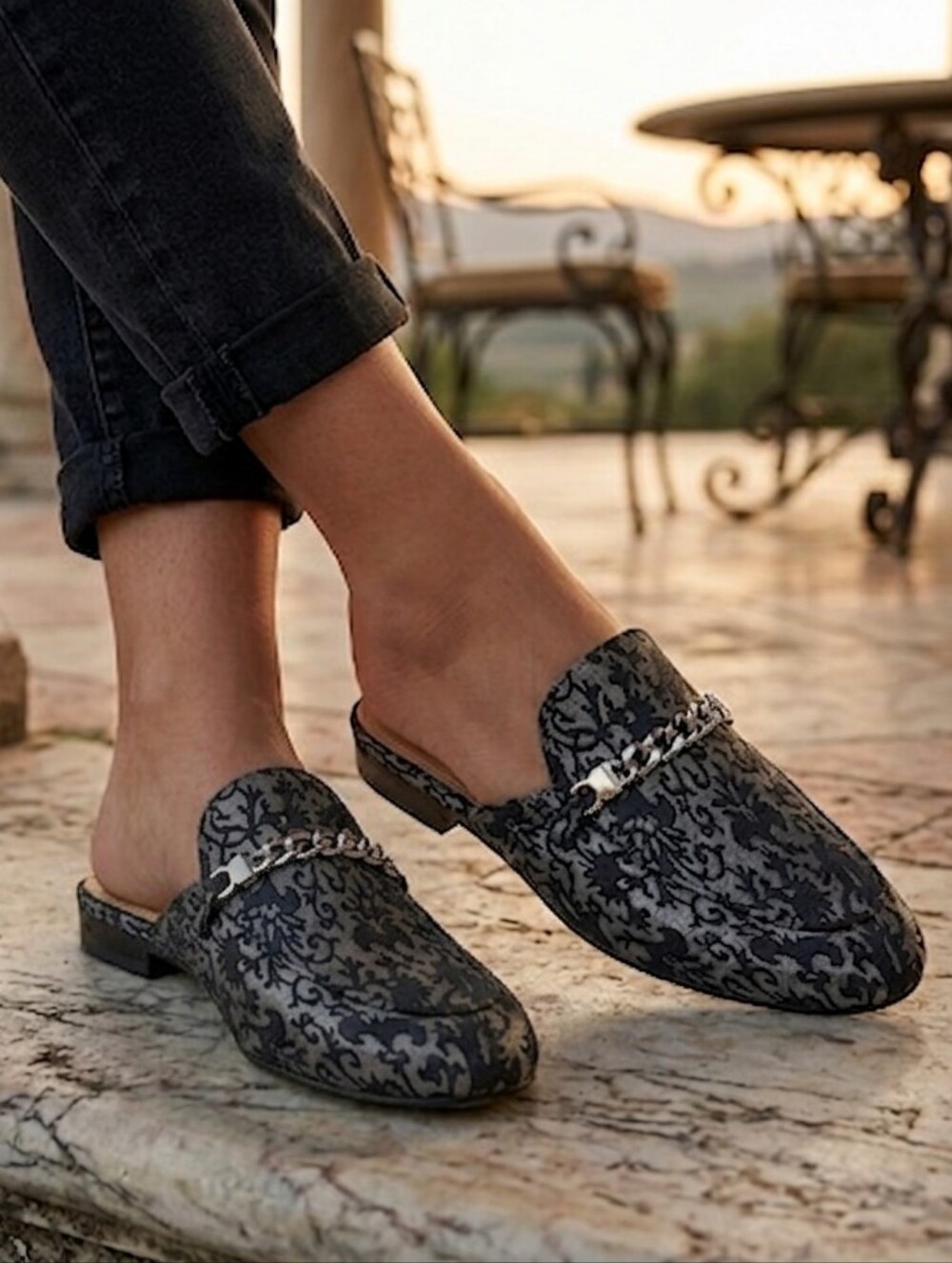Marc Fisher Whiley Jacquard Mule